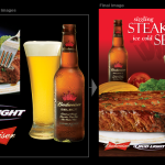 Anheuser Busch Steak and Select Poster
